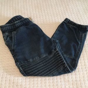 Boys Gap Moto Jogger Size 4 Blue Jean